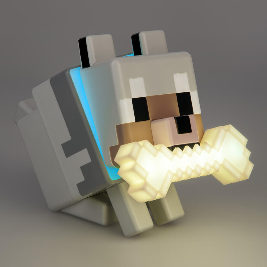 Minecraft Wolf LED Night Lamp | 4 colors